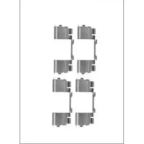 Ремкомплект тормозных колодок MOTAQUIP 3550428 LVMK1091 6F E0G OLFEX1X изображение 0