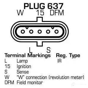 Генератор REMY drb6570 72I86J9 1857430 DB 7680 изображение 0