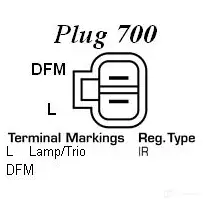 Генератор REMY dra4294 DA540 4 73PDCA 1856747 - Изображение 1