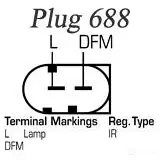 Генератор REMY 1856640 D A5276N 80LXJ1 dra4166n