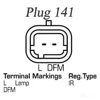 Генератор REMY D A1177 8EGM29 1854113 dra0067 изображение 0