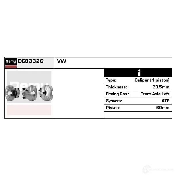 Генератор REMY 1855960 DA4406 N DCORWF dra3296n - Изображение 1