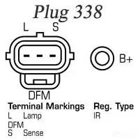 Генератор REMY DB64 80 drb5370 VZM30 1857375 - Изображение 1