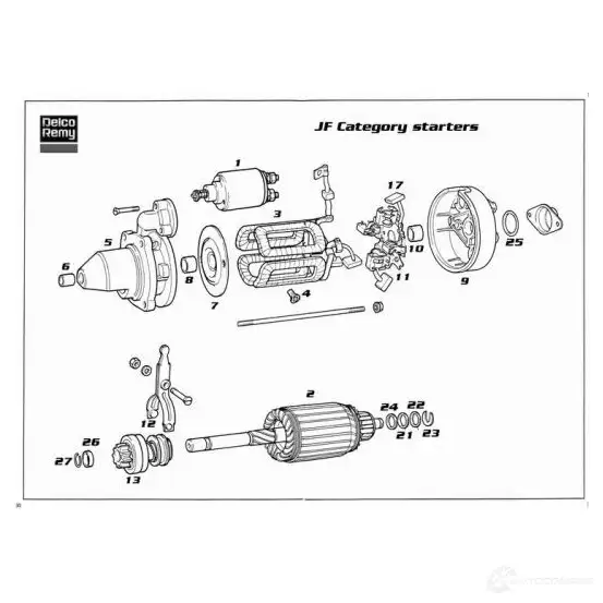 Тормозной суппорт REMY 07NE 0A dc83004 1418667884