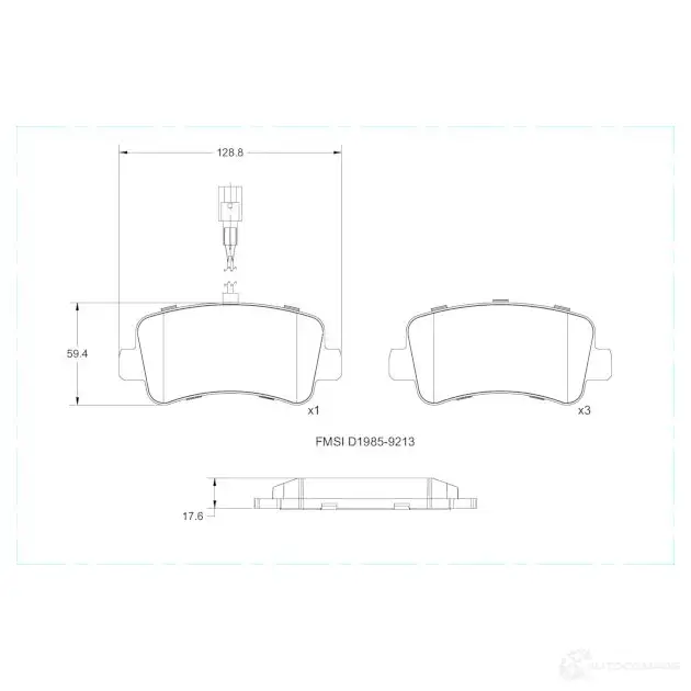Гидроусилитель, насос гур REMY 1862198 RK W7TYF dsp1597 5414352650717 изображение 0