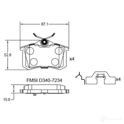 Гидроусилитель, насос гур REMY 5414352284233 dsp004 QU9 0X9S 1861606