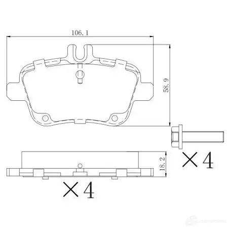 Гидроусилитель, насос гур REMY GVG RE 5414352286565 dsp128 1861904