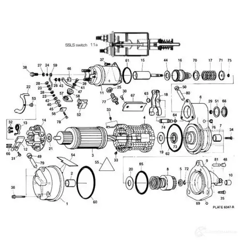 Стартер REMY 1423349485 5414352320191 I8 X85T 10479207 - Изображение 1
