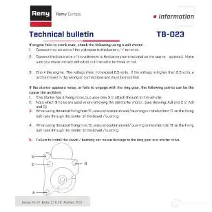 Стартер REMY DS 4229 1860219 drs3119 KJK1V изображение 1