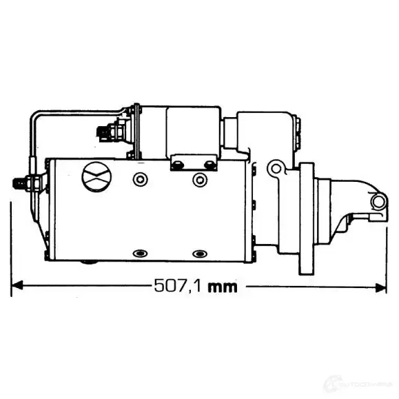 Стартер REMY O SVQ6F 1846846 1114985 5414352532303 изображение 1