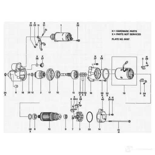 Стартер REMY QWV QG 1113274 1846821 5414352320634 изображение 3