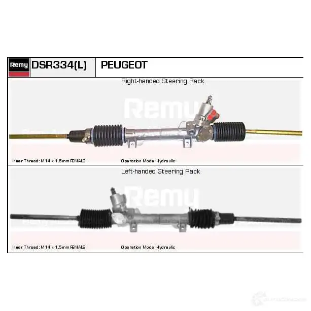 Рулевая рейка REMY 1864428 5414352608725 2 M4AN dsr334l