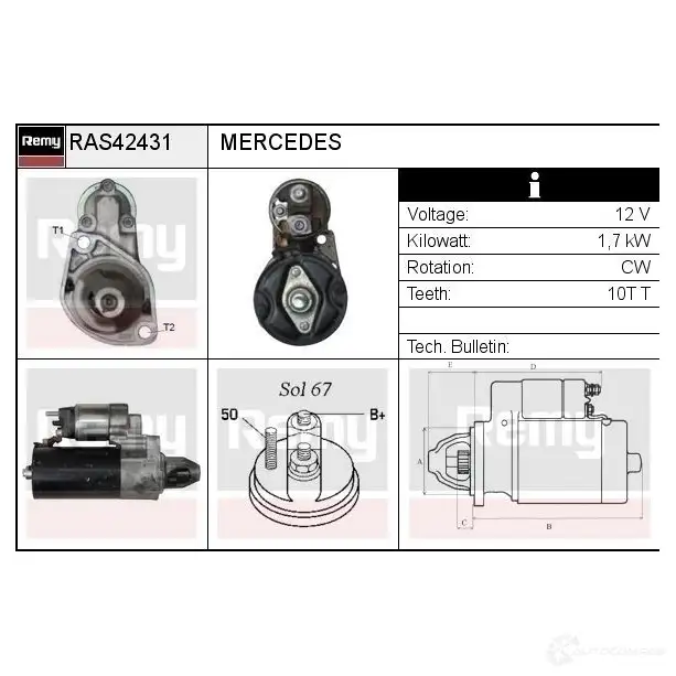 Рулевая рейка REMY 1863865 5414352460040 Y SYYO dsr1687l