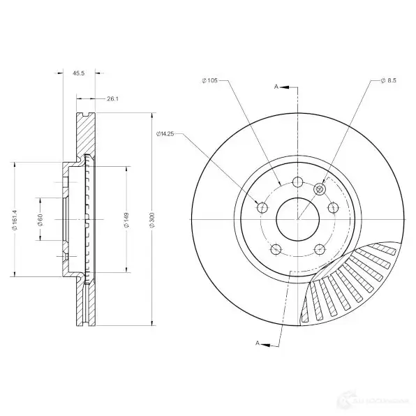 Рулевая рейка REMY 5414352711845 dsr1845l DSZ 7E 1863996