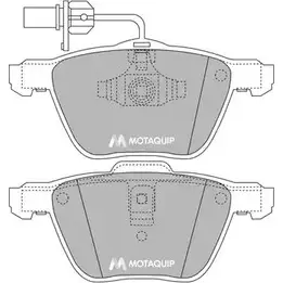 Тормозные колодки, дисковые, комплект MOTAQUIP 2GQSFI T CF3YA LVXL1043 3555365 изображение 0