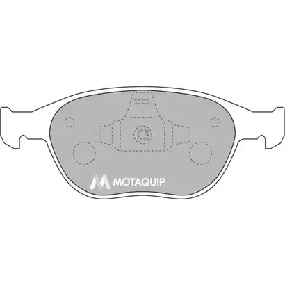 Тормозные колодки, дисковые, комплект MOTAQUIP 3555368 J GP7D MNQQO LVXL1046 изображение 0