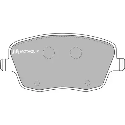 Тормозные колодки, дисковые, комплект MOTAQUIP UI6ZHFJ LVXL1098 Q CQ6U 3555408 изображение 0