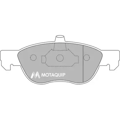 Тормозные колодки, дисковые, комплект MOTAQUIP 6KB5S0L LVXL1182 O1FQR A 3555477