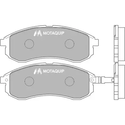 Тормозные колодки, дисковые, комплект MOTAQUIP UL5AC LVXL1241 3555533 2G KVE
