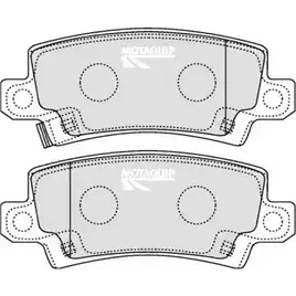Тормозные колодки, дисковые, комплект MOTAQUIP 0GEP56 7 TOZI 3555535 LVXL1243 изображение 0