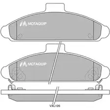 Тормозные колодки, дисковые, комплект MOTAQUIP LVXL126 QX MHX 3555552 IMKAD изображение 0