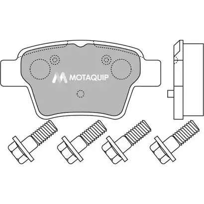 Тормозные колодки, дисковые, комплект MOTAQUIP 0W TC1N A32OQC 3555559 LVXL1266 изображение 0