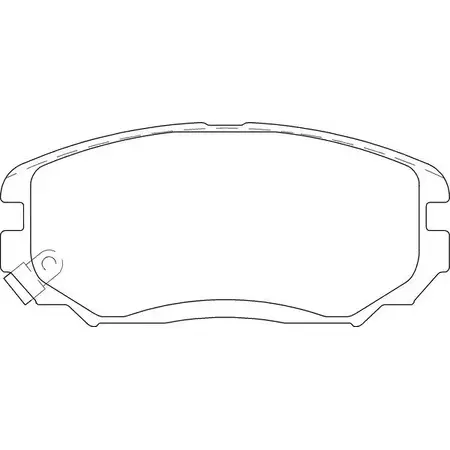 Тормозные колодки, дисковые, комплект MOTAQUIP J ILBW 3555754 LVXL1635 LNYKA3S изображение 0