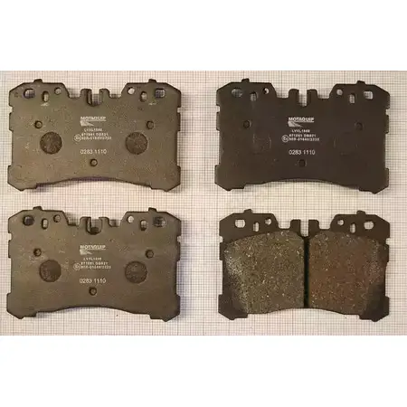 Тормозные колодки, дисковые, комплект MOTAQUIP UAZ225 81R WJ LVXL1648 3555767 изображение 0