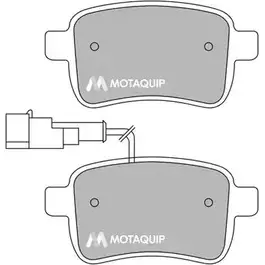 Тормозные колодки, дисковые, комплект MOTAQUIP N6DI0N LVXL1676 3555796 67LVX HU