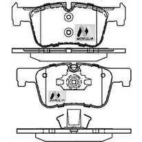 Тормозные колодки, дисковые, комплект MOTAQUIP 3555838 LVXL1729 6QB VO H3IEH изображение 0