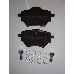 Тормозные колодки, дисковые, комплект MOTAQUIP 7W ZEF6 LVXL1760 3555865 65AE4F