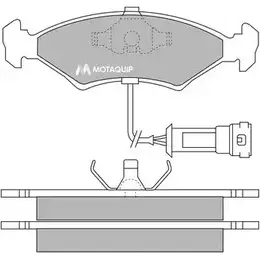 Тормозные колодки, дисковые, комплект MOTAQUIP TVRUAED 3556037 L0YX PWP LVXL275 изображение 0