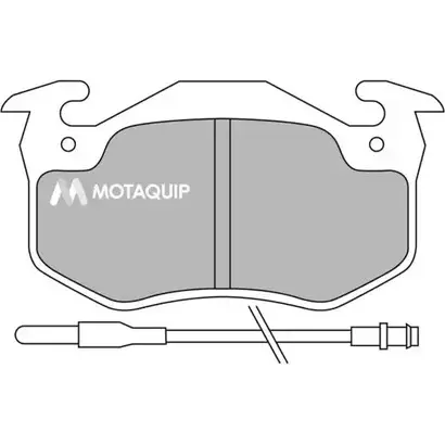 Тормозные колодки, дисковые, комплект MOTAQUIP 3556082 DW3302 Q 2SBEZG LVXL370 изображение 0