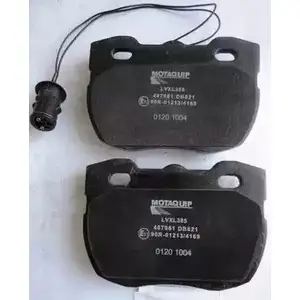 Тормозные колодки, дисковые, комплект MOTAQUIP LVXL385 Y0EF K GWB57 3556093