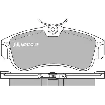 Тормозные колодки, дисковые, комплект MOTAQUIP W4 LKS LVXL597 3556203 O3R44R изображение 0