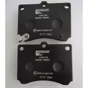 Тормозные колодки, дисковые, комплект MOTAQUIP AC JZ8 LVXL744 GBB2S 3556298 изображение 0