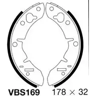 Тормозные колодки, комплект MOTAQUIP VBS169 8J5 X1I 3558025 97AK1L1 изображение 0