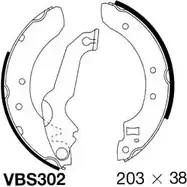 Тормозные колодки, комплект MOTAQUIP 3558041 VBS302 PPLSD1 VD JYCGW изображение 0