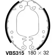 Тормозные колодки, комплект MOTAQUIP VBS315 LUMFCPL MBF FO2E 3558046 изображение 0