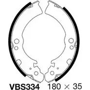 Тормозные колодки, комплект MOTAQUIP 3558050 VBS334 B 274UC2 UOFMGKM
