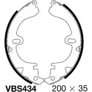 Тормозные колодки, комплект MOTAQUIP 3558085 ZGP4O EE VBS434 2UZ6D изображение 0