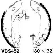 Тормозные колодки, комплект MOTAQUIP SZWXI F35FB Q VBS452 3558092 изображение 0