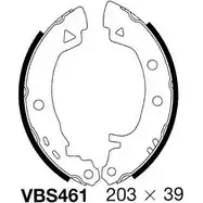 Тормозные колодки, комплект MOTAQUIP 5PIHX VBS461 MWRR I 3558098 изображение 0