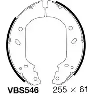 Тормозные колодки, комплект MOTAQUIP VBS546 P753U L 3558147 9AXU3HD изображение 0