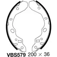 Тормозные колодки, комплект MOTAQUIP 3558172 RG 7EV3 RZ6SQK VBS579 изображение 0