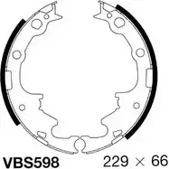 Тормозные колодки, комплект MOTAQUIP VBS598 3558183 QTWJC A NNZTCL изображение 0