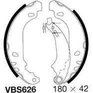 Тормозные колодки, комплект MOTAQUIP VBS626 3558199 8R2J8 ZW QF9 изображение 0