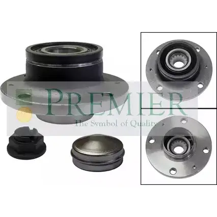 Ступичный подшипник, комплект BRT BEARINGS BWFQIY7 PWK1567 PK 2QSIN 3577181 изображение 0