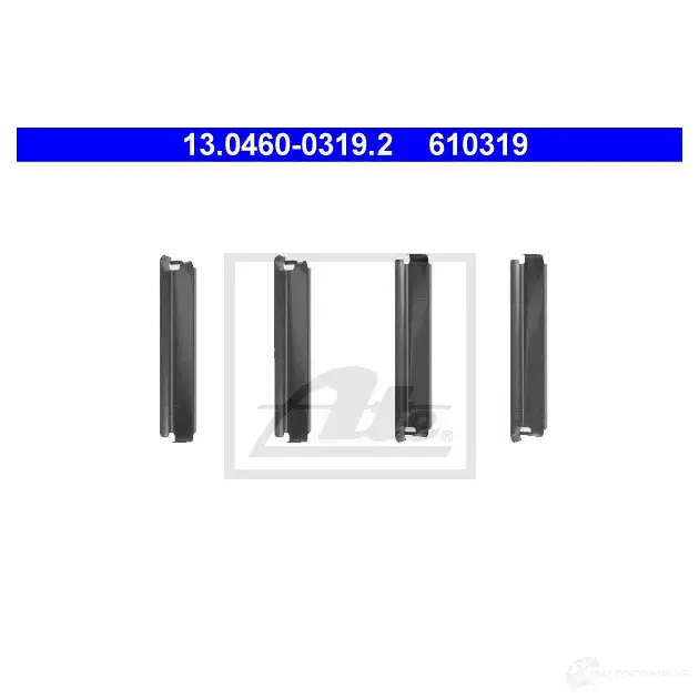 Ремкомплект колодок ATE FGVVHNO 13046003192 61031 9 55964