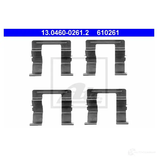 Ремкомплект колодок ATE 13046002612 GHUKUC6 55937 61026 1